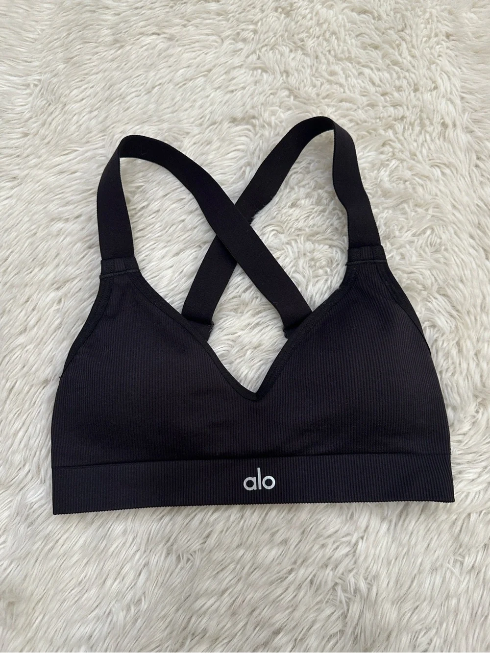 Alo yoga Seamless Ribbed Strength Bra